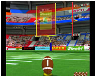 American football kicks HTML5 jtk